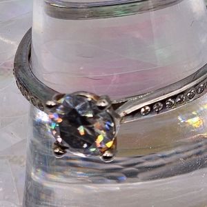 New Mosinite salt and pepper .925 SS